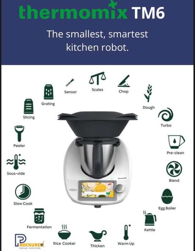 Thermomix® TM6 – The Ultimate All-in-One Smart Kitchen Appliance