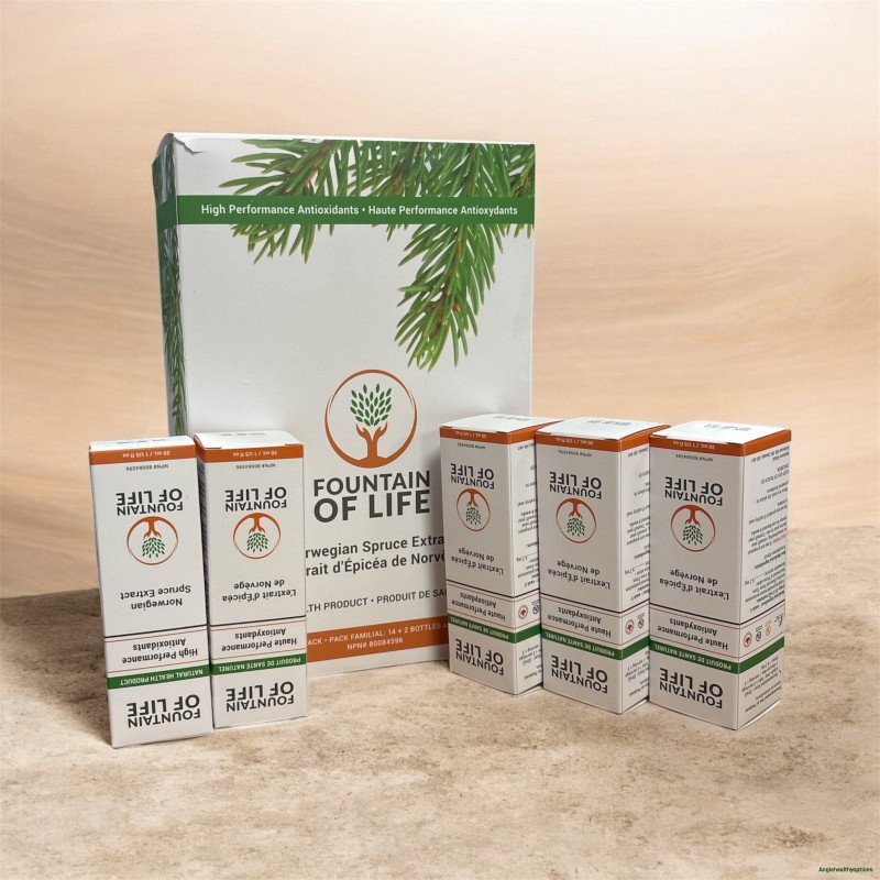Fountain of Life – Norwegian Spruce Extract (Antioxidant Supplement)