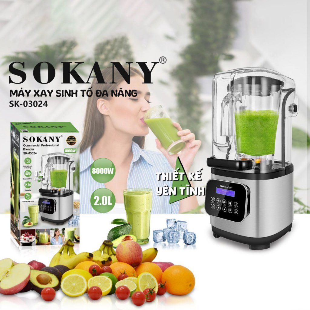 Sokany SK-03024 Multi-Purpose Blender – Power Meets Precision